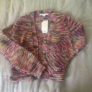 NWT Veronica Beard multi-color cardigan